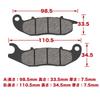 MOACCE Motorcycle Brake Pads Front Compatible Models for Honda Honda Honda CRF250 CRF250 CRF250L