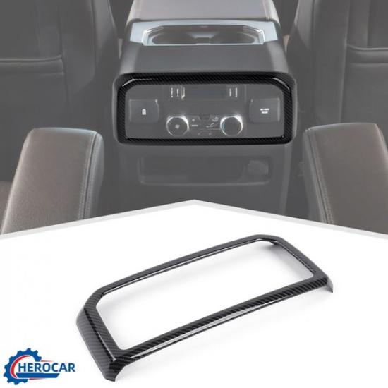 Rear Console Back Control Control Panel Trim Cover Bezel For Ford Expedition 22+