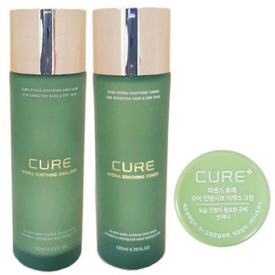 Kim Jeong-moon Aloe Lassence Loe Cure Hydra toner + emulze + mini krém 3,5