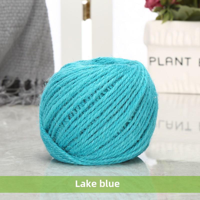 Vintage Style Colored Hemp Rope for DIY and Photo Clips (1.5-2mm, 25m/50m/100m)