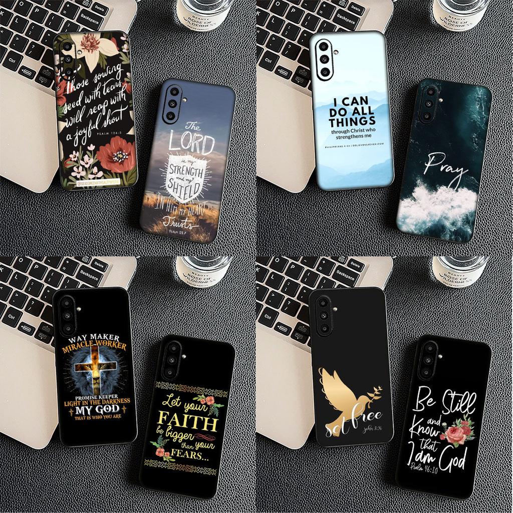 Cover for Apple iPhone 17 16 Plus 13 12 Pro Max Mini X XR Xs ProMax 16E 15+ 17+ Air Phone Case Bible Verse Christian Jehovah God