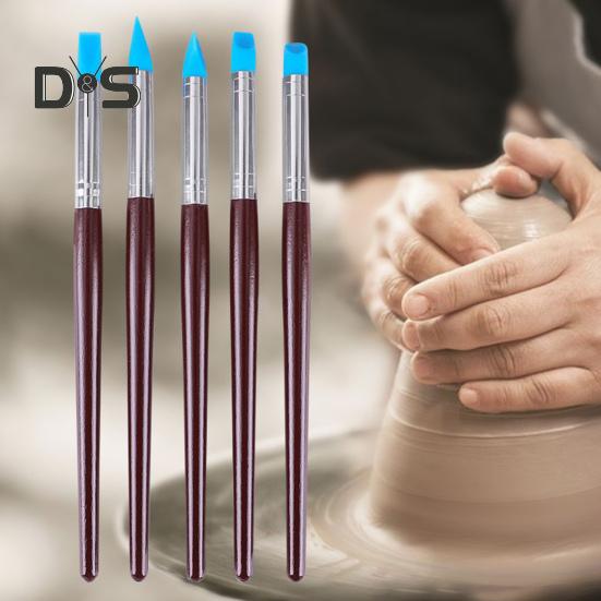 

Набор из 38 гончарных инструментов, инструменты для лепки из глины с двумя головками и сумкой для хранения, простые в использовании инструменты для резьбы по керамике для начинающих экспертов Sets