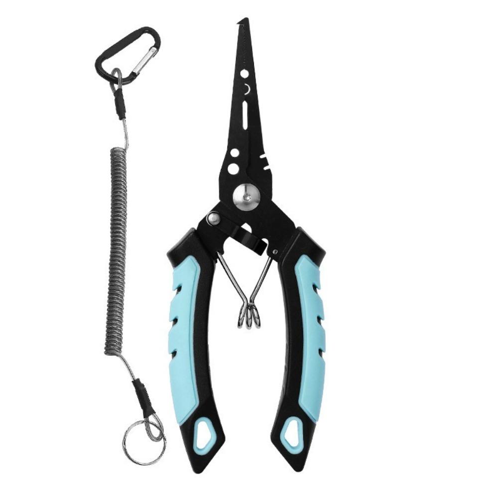 Hook Scissors Fish Control Pliers Stainless Steel Multi-functional Pliers Outdoor Fishing