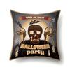 Halloween Pillowcase Car Waist Pillow Pumpkin Sofa Cushion Cover Office Home Living Room Pillowcase