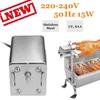 Parrilla de barbacoa de carbón de 70kgs y 15W, asador para exteriores, asador de cordero, cabra, pollo, asador, Motor eléctrico de cocina de acero inoxidable