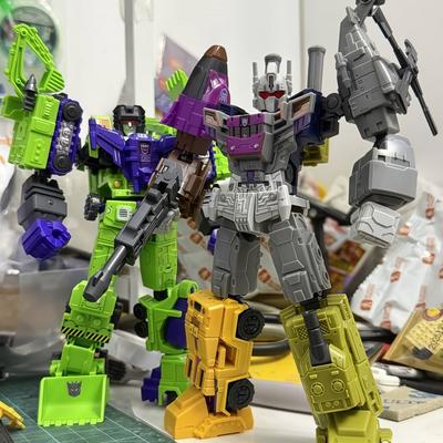 Genuine Blokees Transformers Vol.5.6 Collectible Model Toys Combination Armored Beast War Action Figures Blind Box