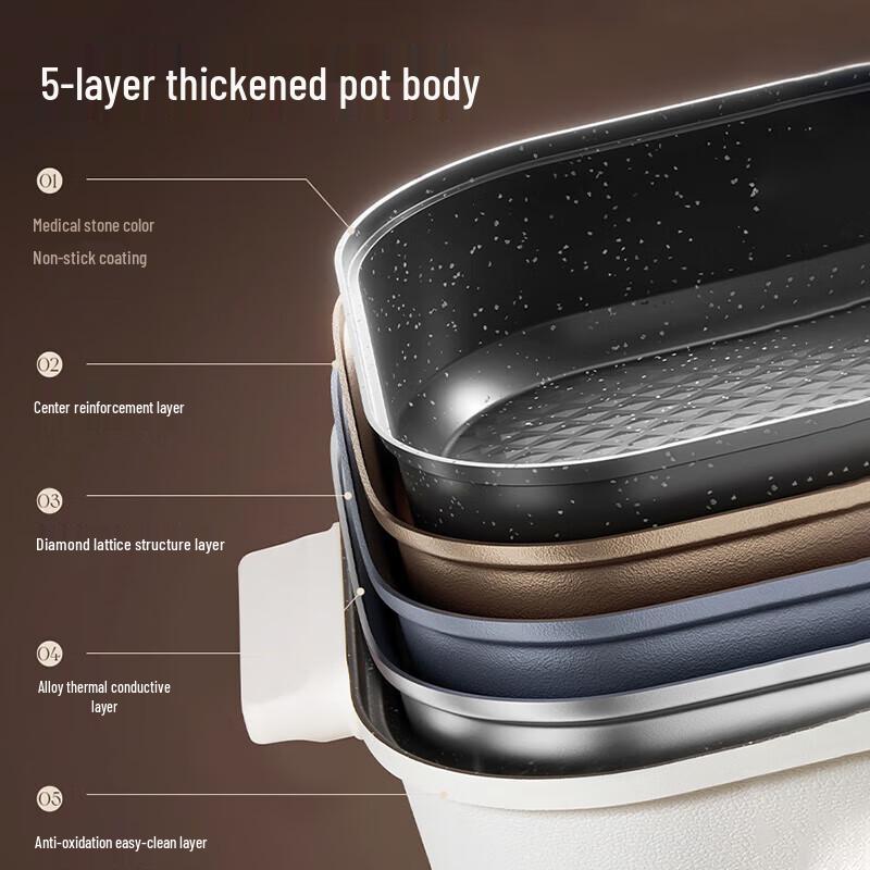 Midea 6.5L Multi-function Electric Hot Pot and Stir Fryer