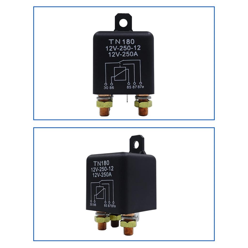 jingfei Car Relay, 24V 250A Continuous High Power, Motorcycle Control Switch, Terminal Automotive Starter Relay
