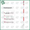 Youjin Safety Barrier & Warning Tape Support Pole