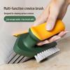 Groove Hard Bristle Tile & Grout Cleaning Brush for Floors and Walls
