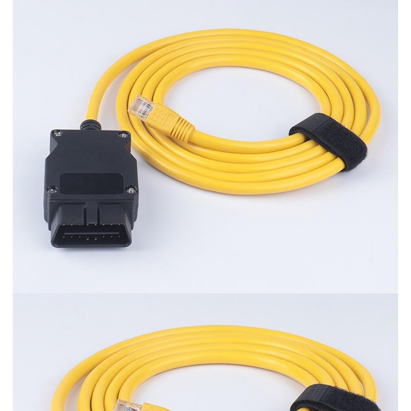 RJ-45 Cable, Connection Tools, Ethernet To OBD, Interface Cable, Coding for F Series for BMW