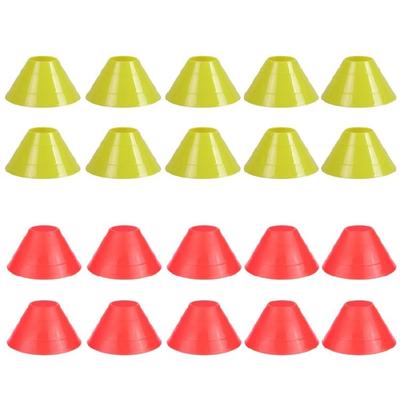 10 Pièces/Ensemble Disques Marqueurs Disques de Football pour Entraînement d'Agilité Sports de Football
