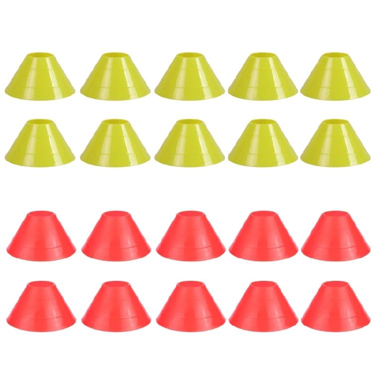 10 Pieces/Set Mark Disk Soccer Disc Cones for Agility Training Football Sports