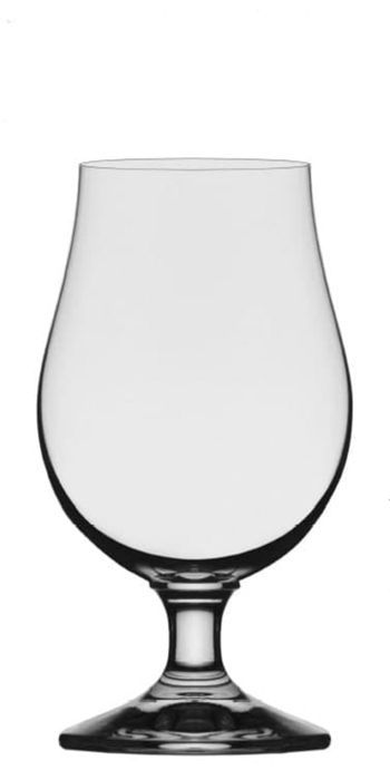 Tulip Beer Glasses - BERLIN - Set of 6 - 0.3 Liter - Glass - Dishwasher Safe