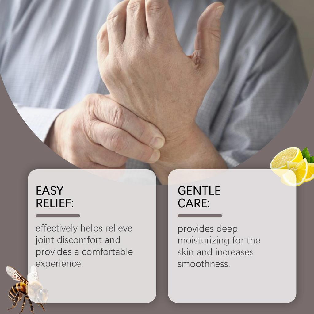 Bee Venom Joint Care Cream Daily Relief Body Joints Muscle Discomfort Topical Massage Care Cream