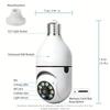 Bulb E27 Surveillance Camera Full Color Night Vision Automatic Human Tracking Zoom Indoor Security Monitor Wifi Miini Ip Camera