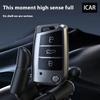 2025 Titanium Gray for VW Volkswagen Golf 7 MK7 Tiguan MK2 SEAT Ateca Leon FR 2 Ibiza Skoda Octavia A7 Car Key Case Cover Fob
