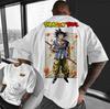 Dragon Ball Koszulka z Krótkim Rękawem z Nadrukiem Wariacje Animacji Męska i Damska Lato 2025 Nowa Moda Casual Bawełna Popularna
