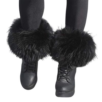 Ankle Leg Boots Cold Weather Faux Fur Cuff Loose Cold Weather Set of 2 [IPENNYE] Warmers, Warmers, Women's Covers, Socks, Leggings, Covers, Women's,