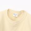 Champion Long Sleeve Cotton USA 10oz Fleece with Graphic Print and Reverse Crew Men's Sweatshirt, 100% Weave® Neck, Cream, C3-B013