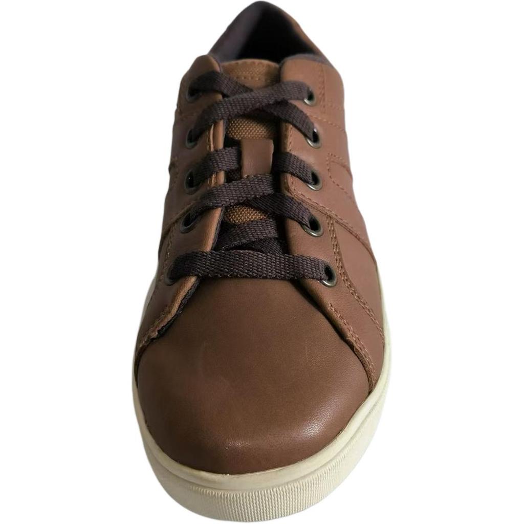 UGG Marcus Leather Comfortable Versatile Low-Top Kids Sneakers Kids sneaker Brown 1105193K-CHE