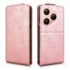 For Huawei Pura 80 Stand Case Magnetic Clasp Vertical Flip Leather Phone Cover with Card Holder