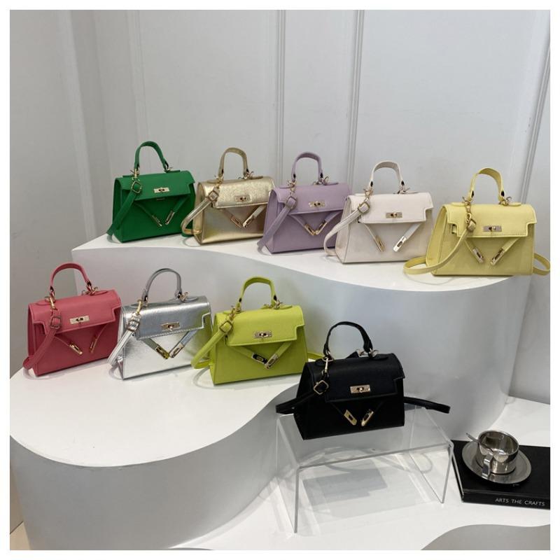 Popular Solid Color Women's Bags Hundred Crossbody Bags Premium Sense Handbags Female