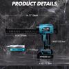 SEESII Electric Caulking Gun Cordless Cement Glass Adhesive Glue Seal Sealant Tool Wireless Glass Glue Gun for Filling Sealing
