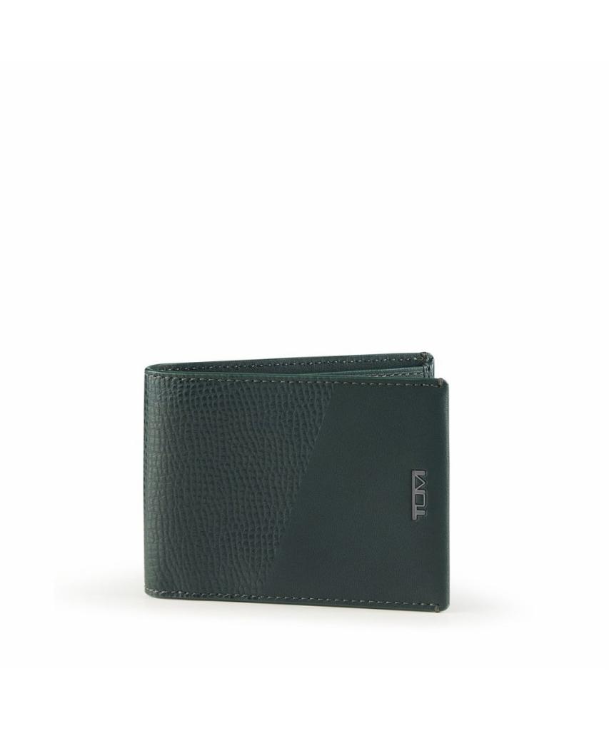 Tumi Nasau Double Billfold Wallet Deep Fine Texture Smooth_01262134Dpnts