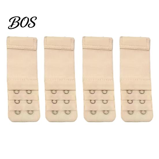 Bra Comfort Extender 4Pcs Extenders, Adjustable Extenders 2 3 4 Hooks, Band Hook Hooks Replacement, Stretchy Bras Extension Straps for Pregnant Women A