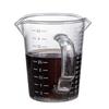 Espresso-Shot-Glas 70ml/150ml Doppelter Ausguss mit Griff Hitzebeständig Leicht zu reinigen Transparentes Shot-Glas