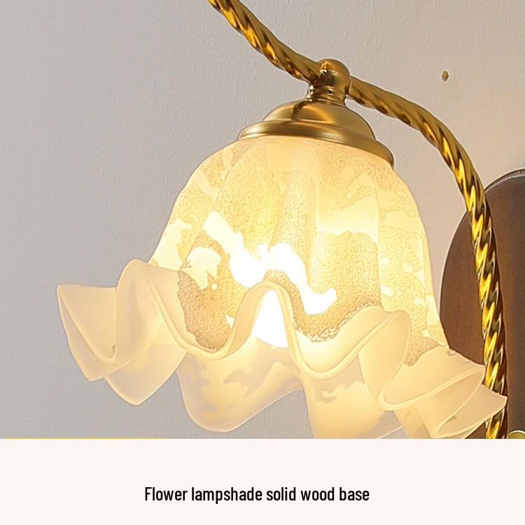 Zhongshan Mid-Century Modern Wall Lamp: Retro French Living Room/Bedroom Lighting