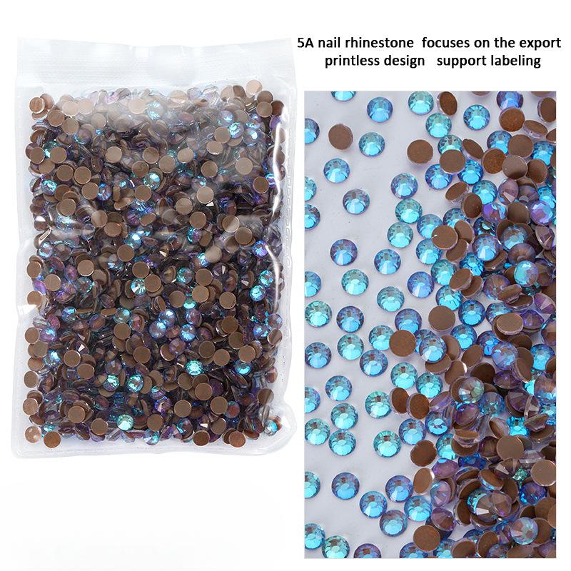 

Украшения для ногтей Светящийся протеин с плоским дном Алмазный стеклянный кристалл Наклейка Алмазный DIY Украшения для ногтей Алмазные аксессуары для ногтей Алмаз ss8/2.4-2 mm1440pcs