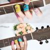 5PCS/Pack Mix Color Silicone Thimbles 3 Sizes Available Multifunctional Protective Finger Sleeve Guitar Practice Accessories ZYF