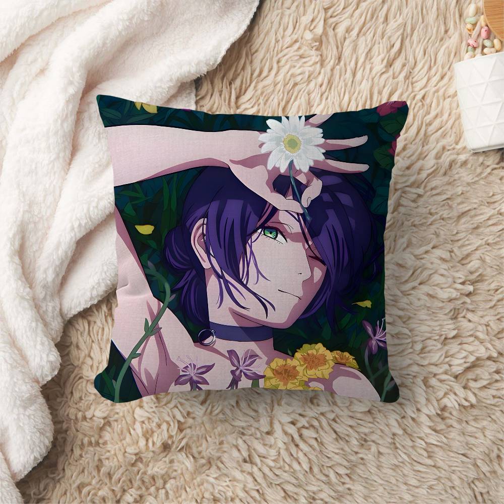 Anime CChainsaw MMan The Movie Reze Arc Pillow Gift Home Office Decoration Bedroom Sofa Car Cushion Cover Case X