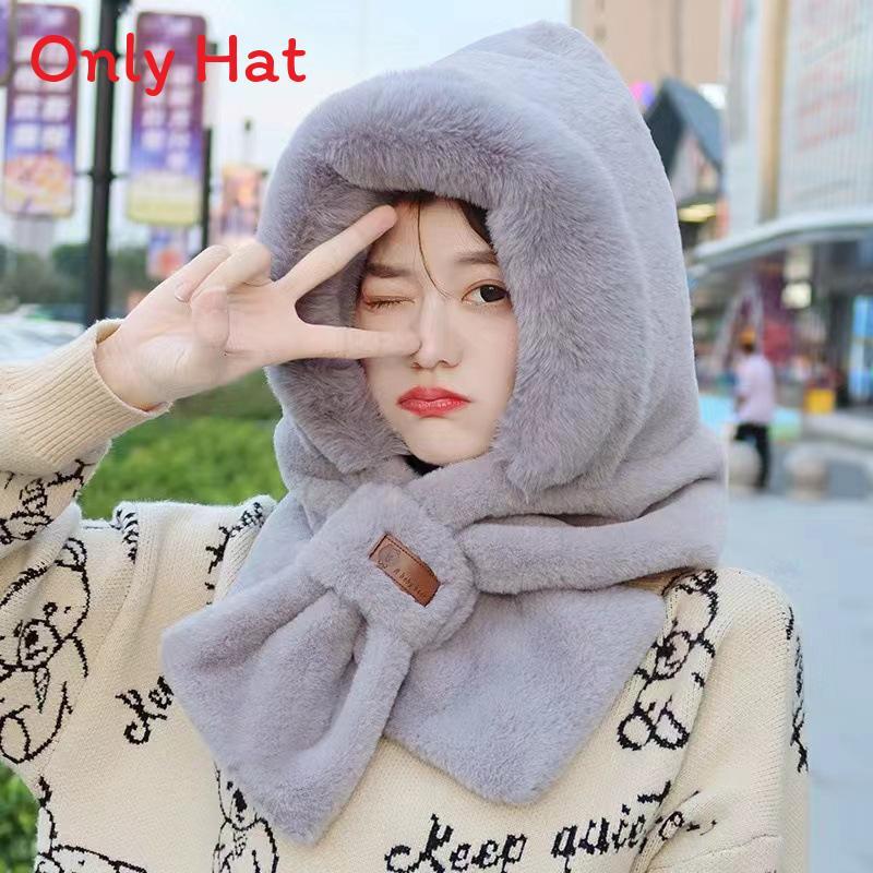 Fleece Hat And Scarf Combo For Women Windproof And Insulated Winter Wear
