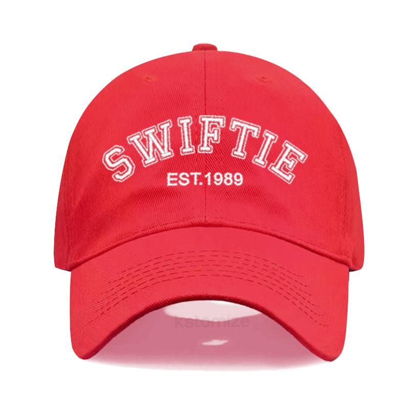 Swiftie 1989 Embroidery Baseball Cap For Men Women Unisex Washed Cotton Dad Hat Sun Hat Gift Fans Outdoor Sports Dropshipping