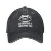 Casquette de Baseball 'Big Brother is Watching You' Unisexe Femme Impression Casquette de Camionneur Été Fraîcheur Sports d'Extérieur Haute Qualité Casquette Snapback