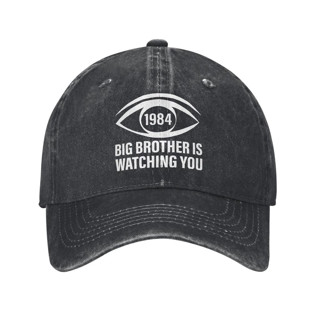 Casquette de Baseball 'Big Brother is Watching You' Unisexe Femme Impression Casquette de Camionneur Été Fraîcheur Sports d'Extérieur Haute Qualité Casquette Snapback