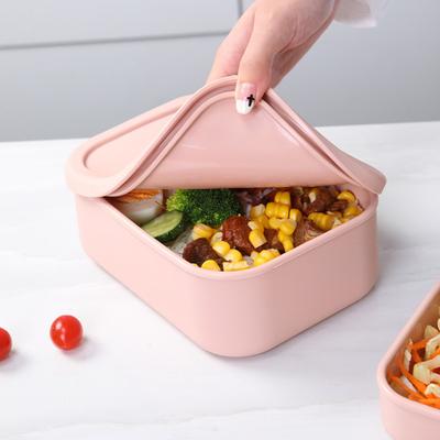 3 szt. Pojemnik na drugie śniadanie z pokrywką Artykuły gospodarstwa domowego Ekologiczne, bezpieczne w kuchence mikrofalowej Biuro Lunch Case Pojemnik na jedzenie Przydatne opakowanie Ryż Ekologiczny