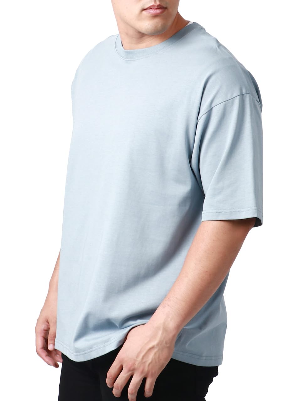 

Мужская футболка большого размера с коротким рукавом UV 3L [MRU], 3L, 4L, 5L, 6L, Рукав, Прохладная, Защита, Сухая, Синяя, синий