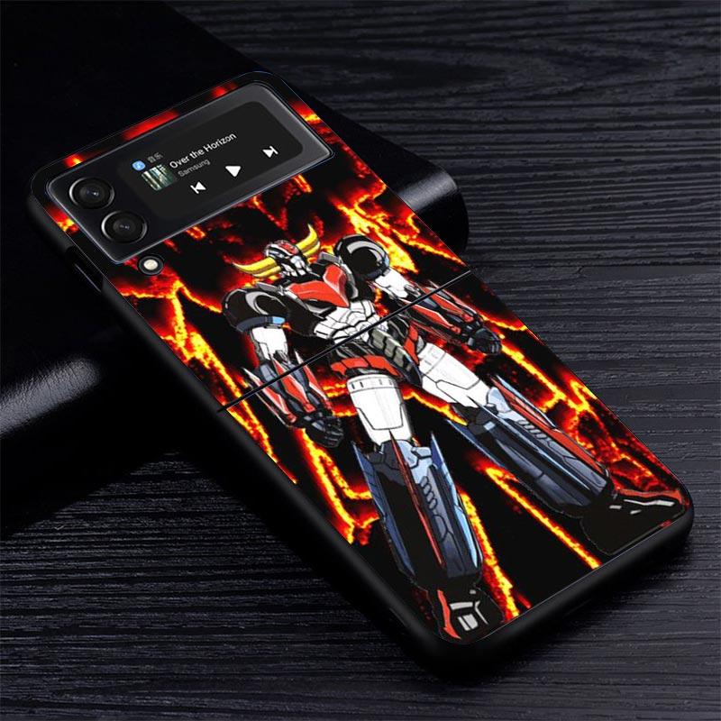 Manga Mazinger Z Anime Z Flip 7 Phnoe Case For Samsung Z Flip 6 5 4 3 5G Galaxy ZFlip7 ZFlip4 ZFlip5 ZFlip6 ZFlip3 Phone Cover 4