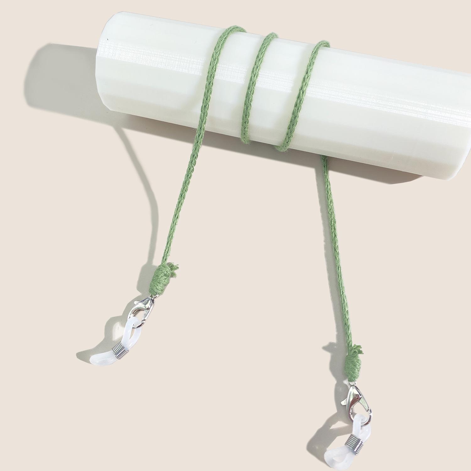 

Корейско-японский стиль, плетеный вручную хлопковый шнурок для очков и масок