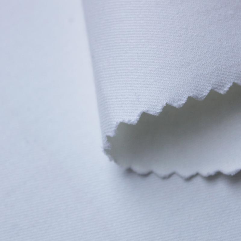 Pure 100% Cotton Sateen Twill Fabric for Hotel Bed Sheet Solid Stretch Twill Pant Skirt
