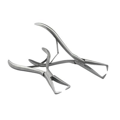 1 PC 6 polegadas Prata Aço Inoxidável Alicate de Extensão de Cabelo com dois dentes Queratina Ferramentas de Remoção de Extensões de Cabelo