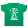 St Patrick'S Day St Patrick Is My Homeboy Irish Saint Kids Childs T-Shirt