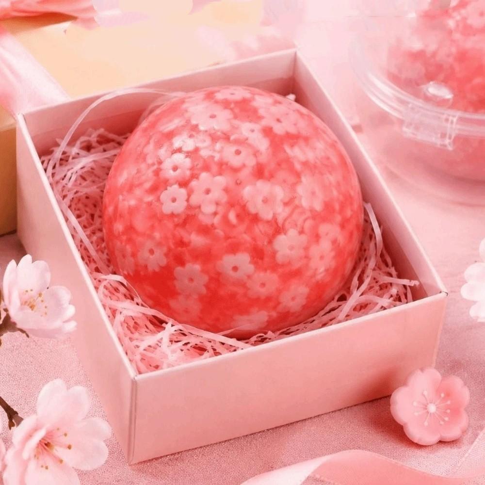 Slow Rising Slow Rebound Toy Moldable Fidget Squishy Toy Pink Cherry Blossoms Squeeze Toy Kids