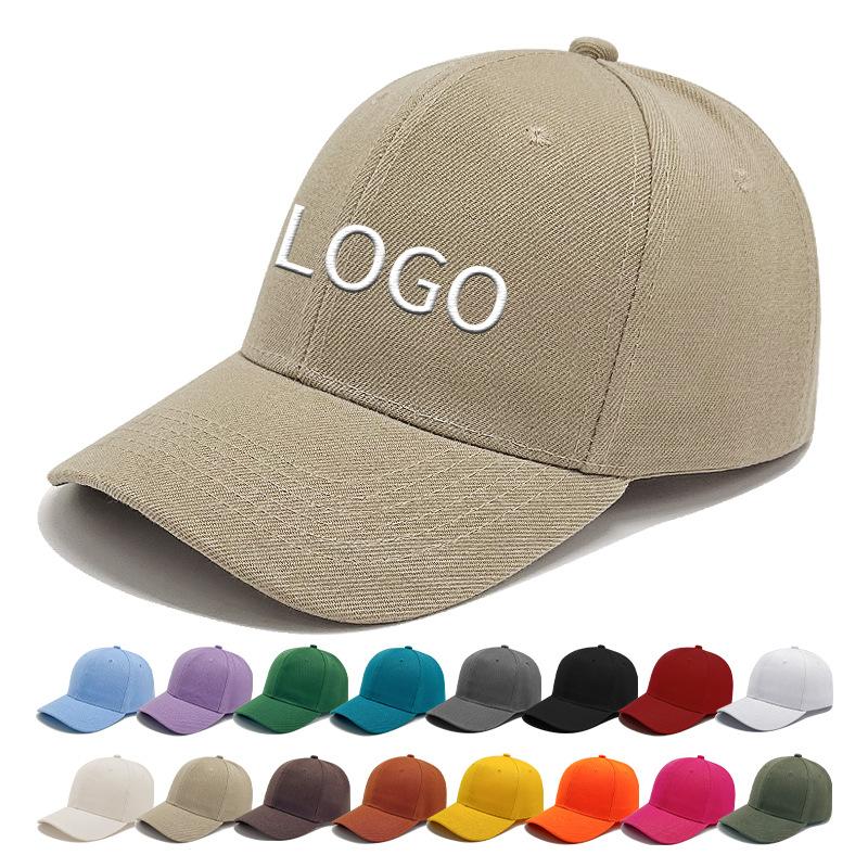 Embroidered Baseball Cap Print Pattern for Men and Women Hip Hop Team Advertising Hat