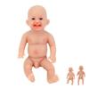 Lifelike Reborn Baby Doll 6 Inch Realistic Cute Sweet Smile Face Soft Silicone Solid Real Reborn Bab