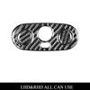 For Mini Cooper Hatch One R50 R53 2001-2006 Car Center Console Mirror Control Switch Panel Cover Interior Carbon Fiber Sticker